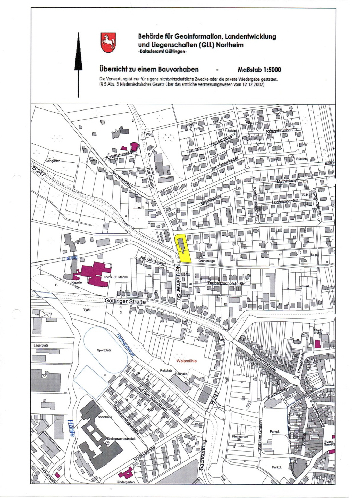 Liegenschaftskarte 5000