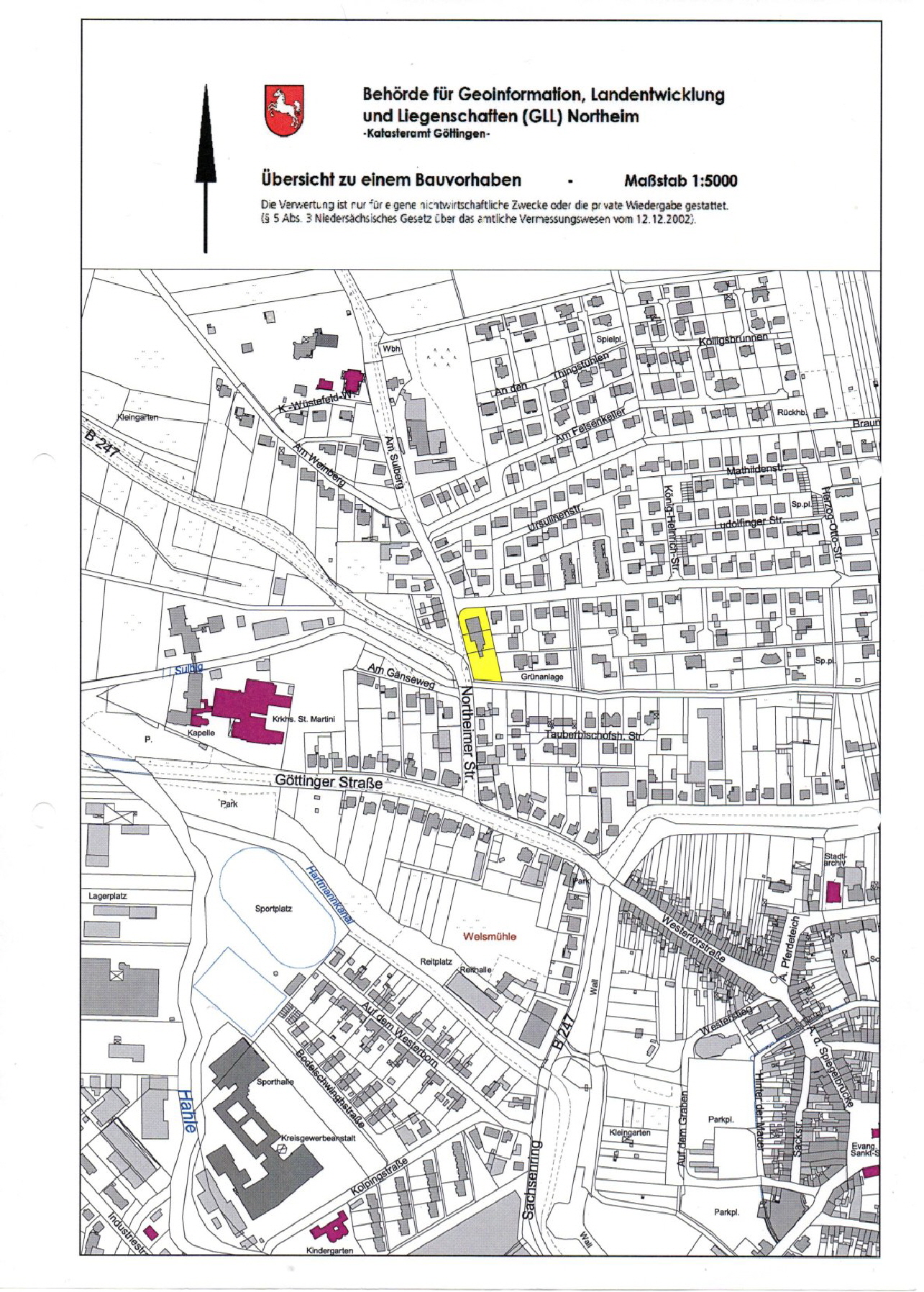 Liegenschaftskarte 5000